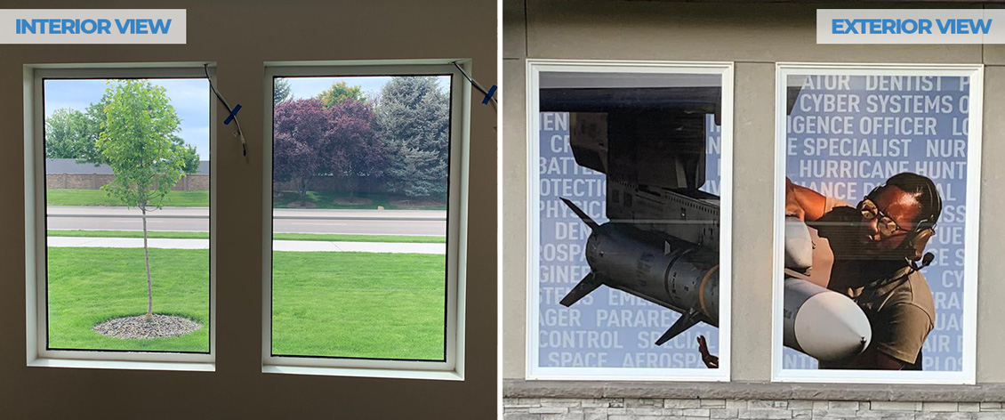 Security Window Film for Air National Guard