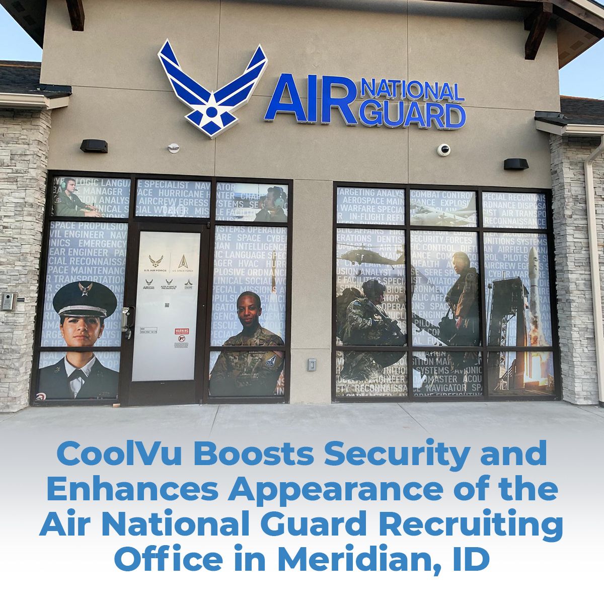 CoolVu Delivers Security and Aesthetics To Idaho Air National Guard Office